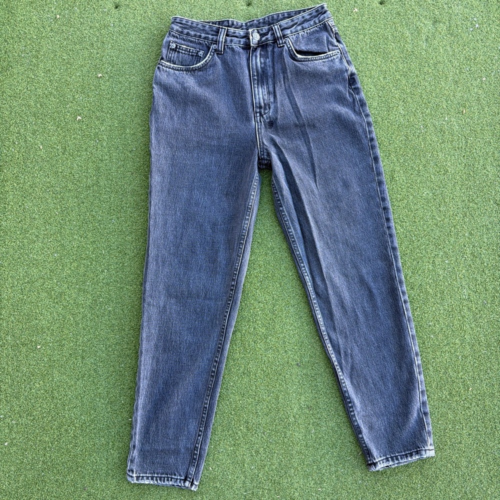 Ksubi Pointer Dusty High Rise Tapered Jeans 001 Black Size 27 EUC RN150730